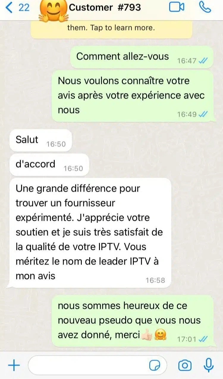 French IPTV Abonnement