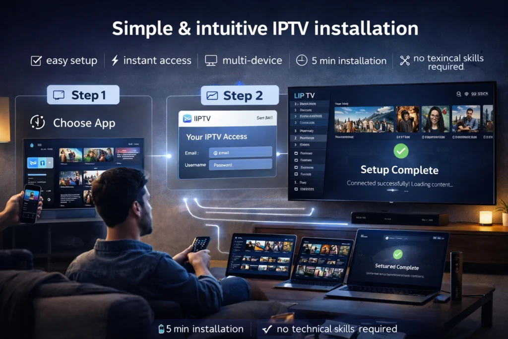 Installation facile de votre French IPTV